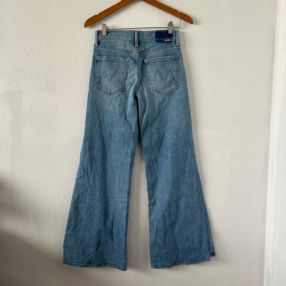 Mother Superior The Tomcat Roller Skimp High Rise Wide Leg Jeans Size 27 - Picture 6 of 15